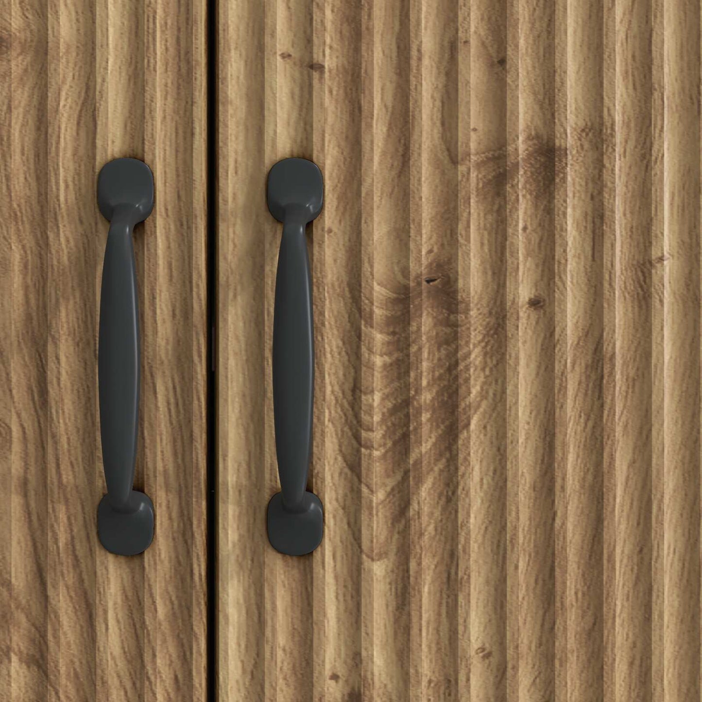 Dressoir Artisanaal eiken 89 x 34,5 x 77 cm Bewerkt hout