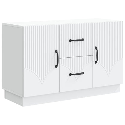 Dressoir met lade Wit 89 x 34,5 x 57 cm Bewerkt hout