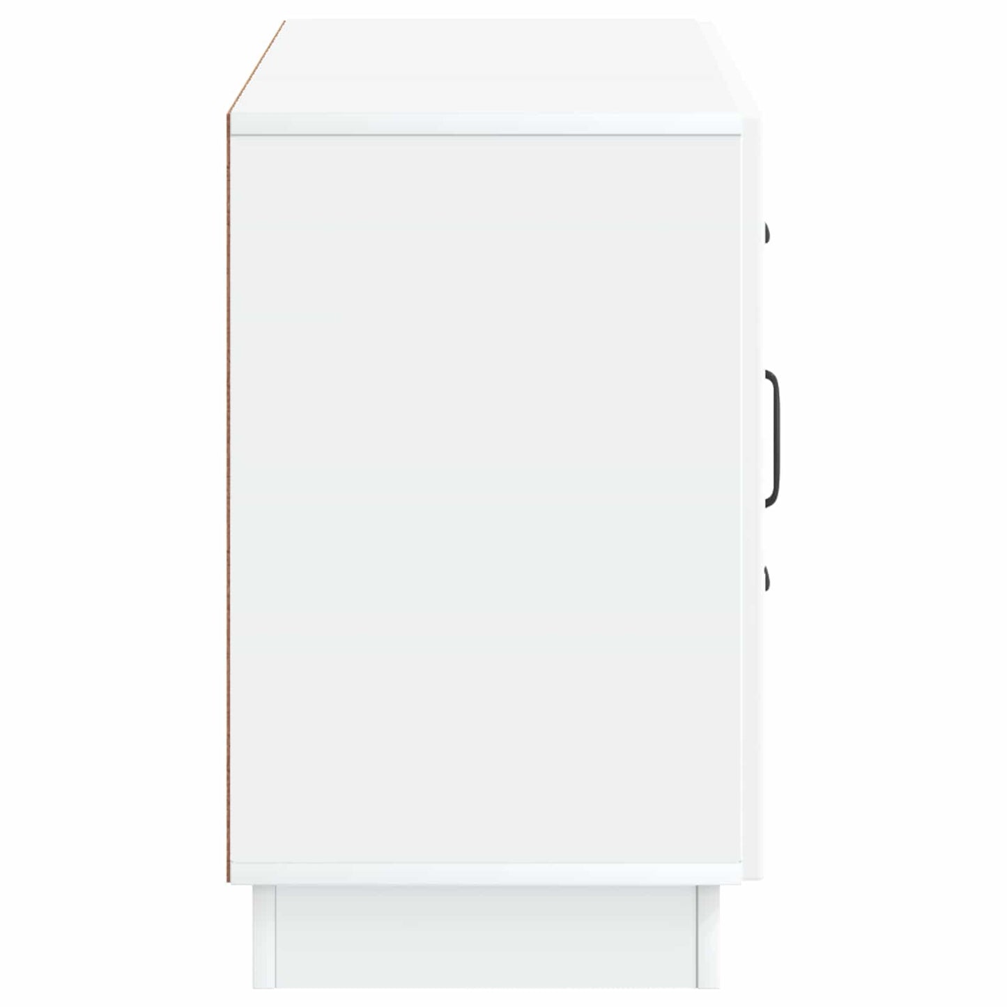 Dressoir met lade Wit 89 x 34,5 x 57 cm Bewerkt hout