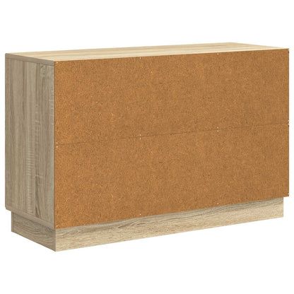 Dressoir met lade Sonoma Eiken 89 x 34,5 x 57 cm Bewerkt hout