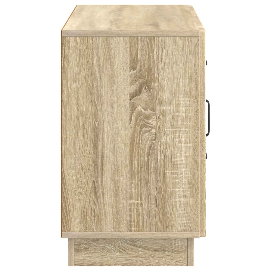 Dressoir met lade Sonoma Eiken 89 x 34,5 x 57 cm Bewerkt hout