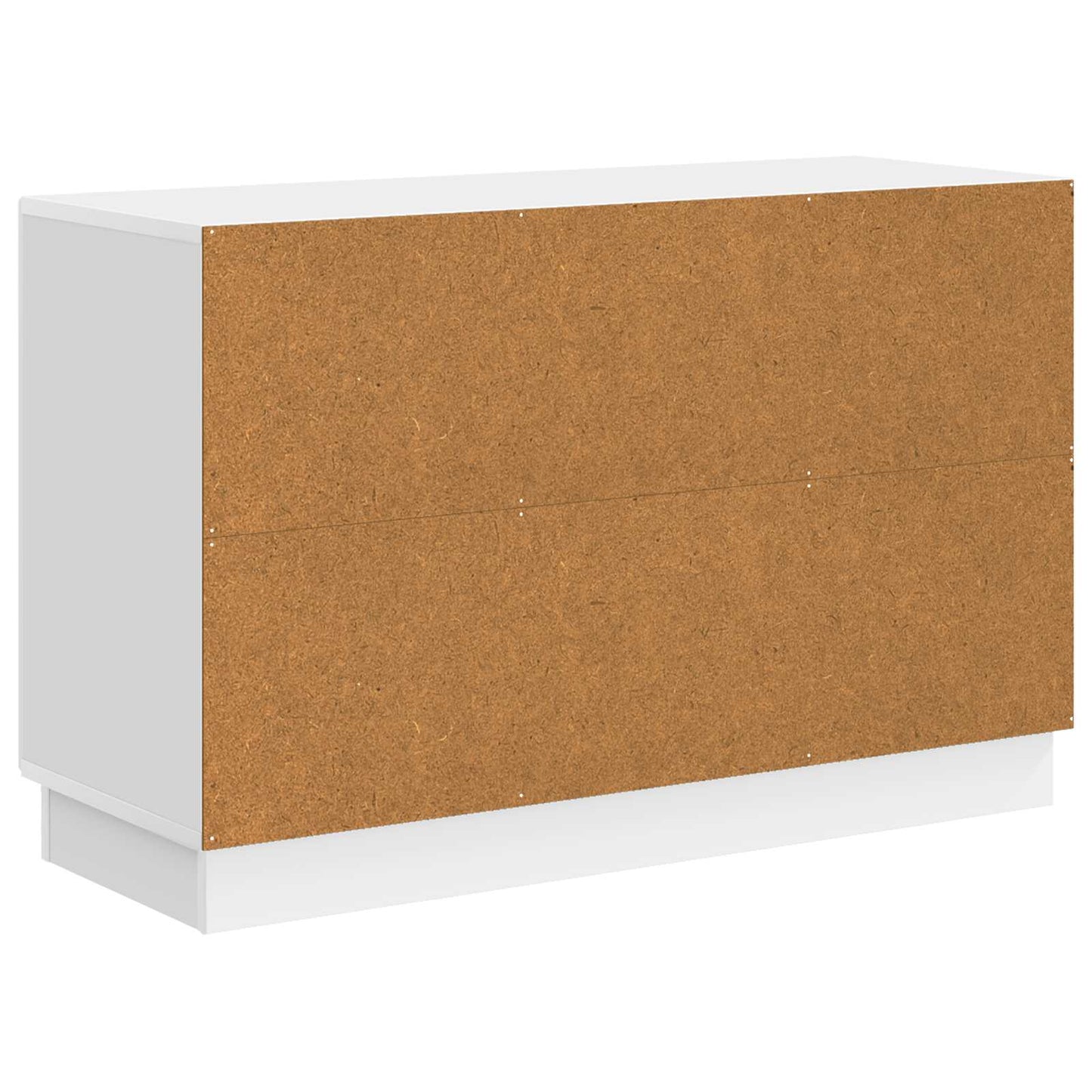 Dressoir met lade Hoogglans Wit 89 x 34,5 x 57 cm Bewerkt hout