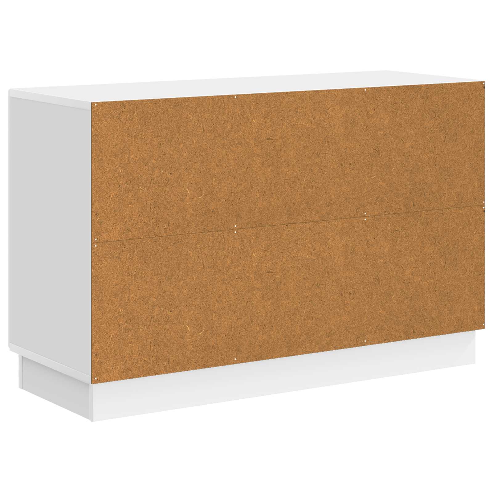 Dressoir met lade Hoogglans Wit 89 x 34,5 x 57 cm Bewerkt hout