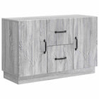 Sideboard with drawer Grey Sonoma 89 x 34.5 x 57 cm Engineered wood