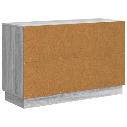 Dressoir met lade Grijs sonoma 89 x 34,5 x 57 cm Bewerkt hout