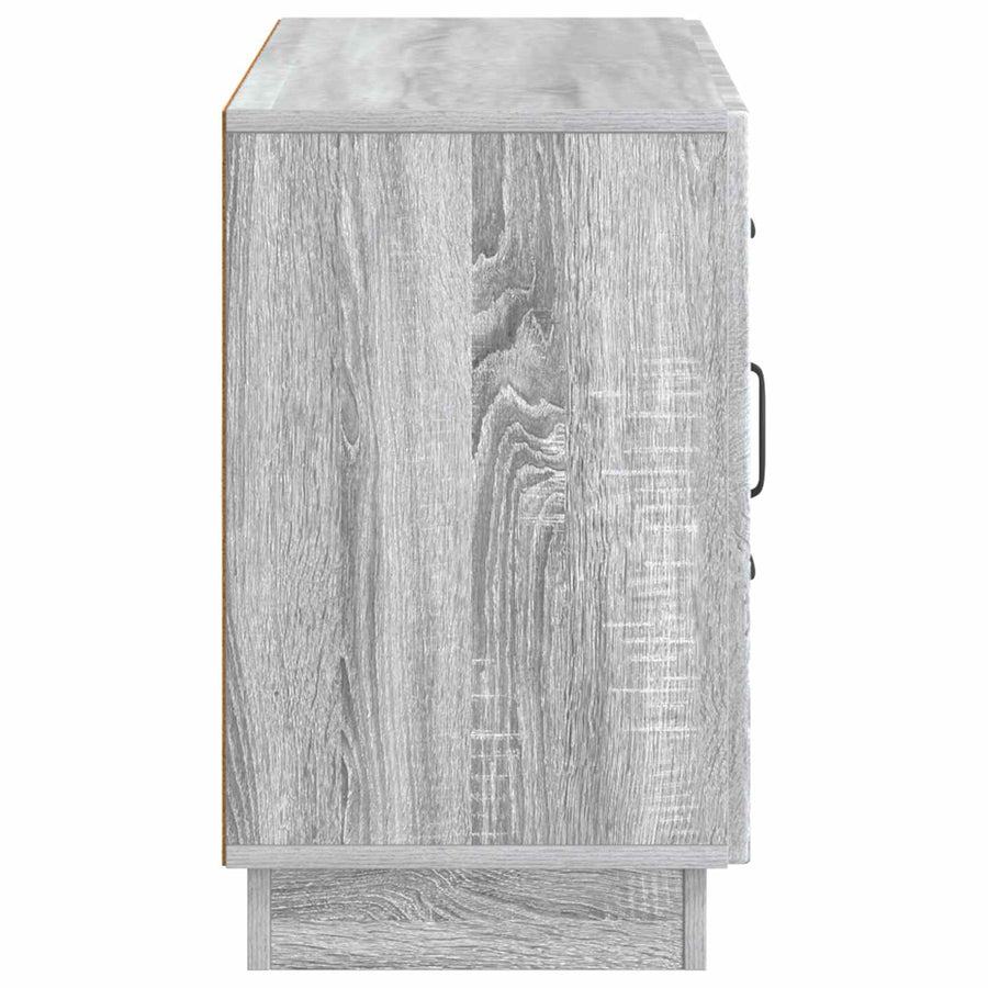 Dressoir met lade Grijs sonoma 89 x 34,5 x 57 cm Bewerkt hout