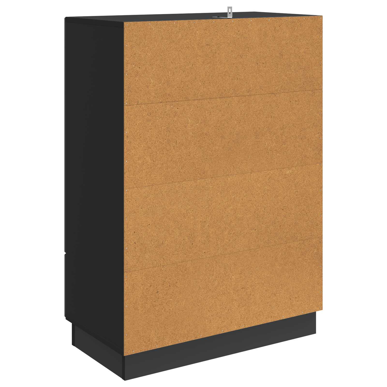 Dressoir met lade Zwart 66 x 34,5 x 92 cm Bewerkt hout