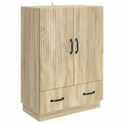 Dressoir 66x34,5x92 cm sonoma eiken
