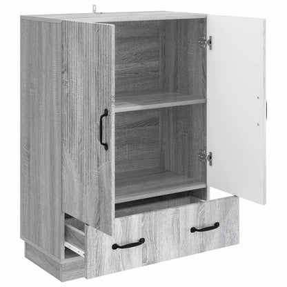Dressoir met lade Grijs sonoma 66 x 34,5 x 92 cm Bewerkt hout