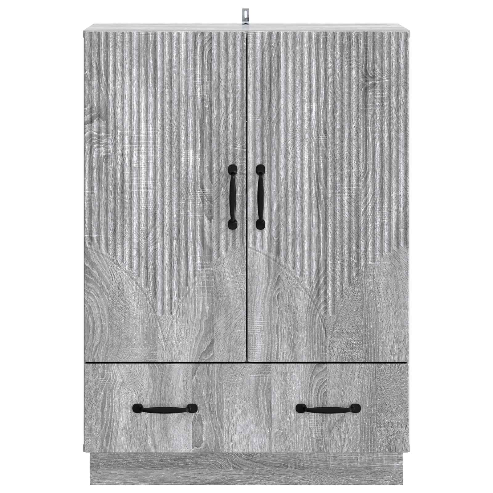 Dressoir met lade Grijs sonoma 66 x 34,5 x 92 cm Bewerkt hout