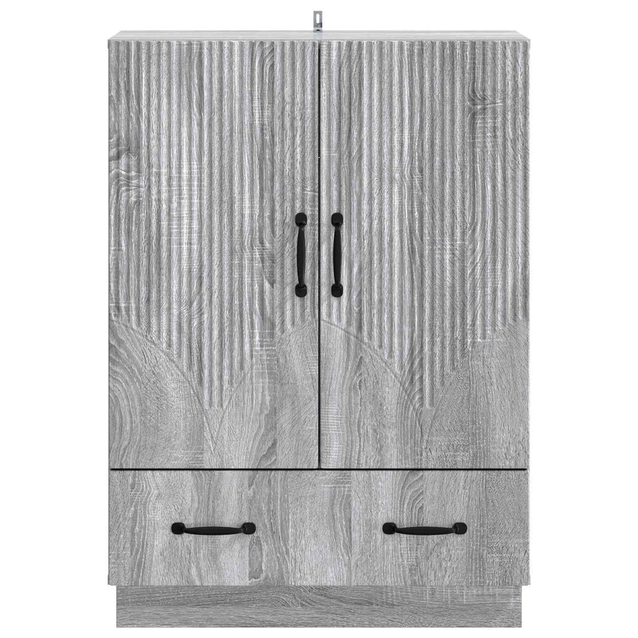 Dressoir met lade Grijs sonoma 66 x 34,5 x 92 cm Bewerkt hout