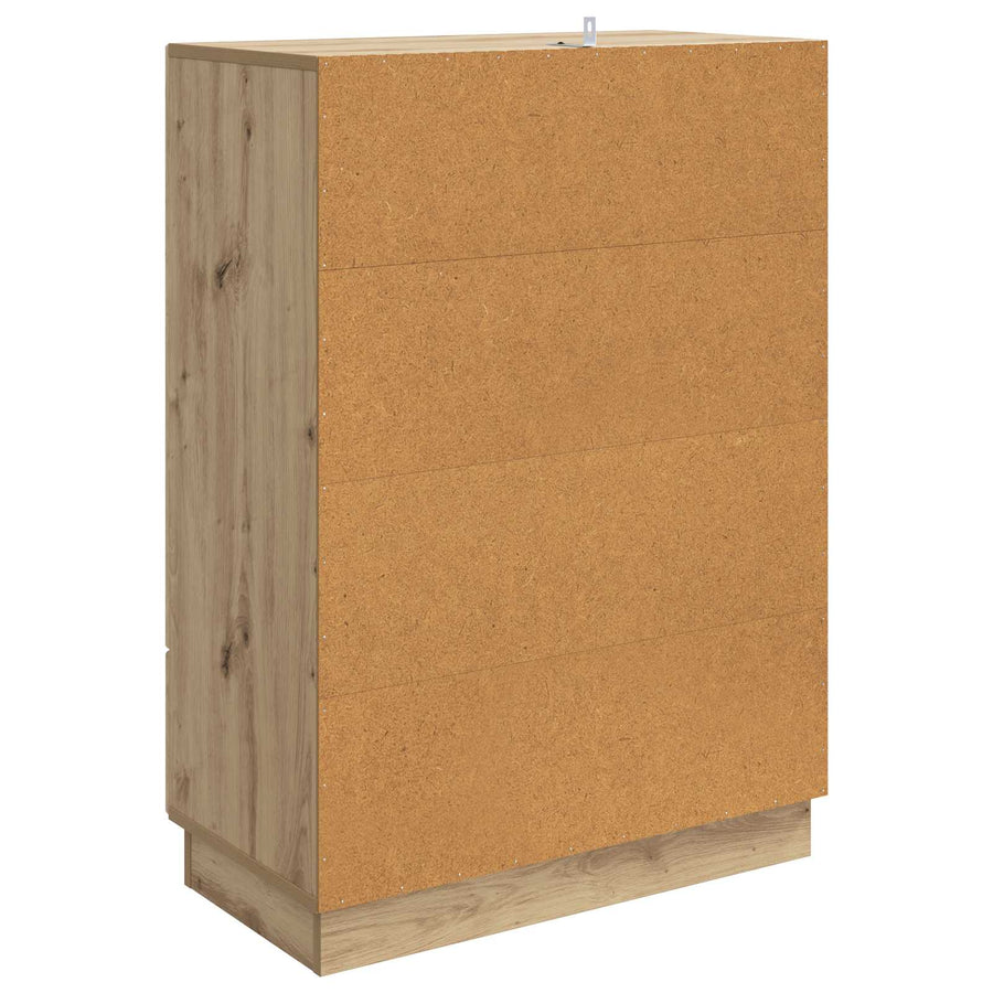 Dressoir Artisanaal eiken 66 x 34,5 x 92 cm Bewerkt hout