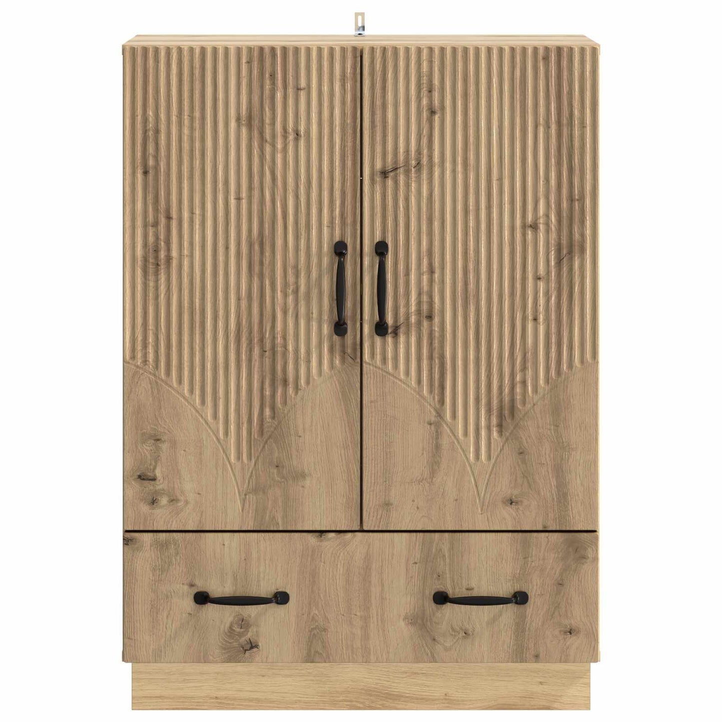 Dressoir Artisanaal eiken 66 x 34,5 x 92 cm Bewerkt hout