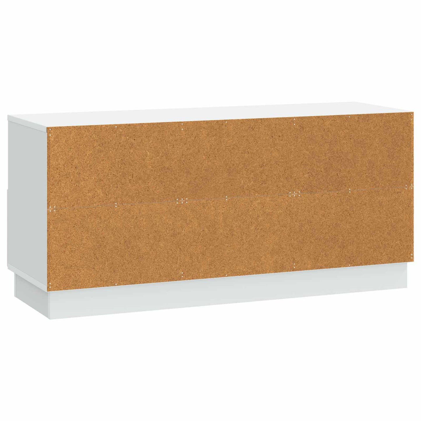TV-kast met lade Wit 102 x 34,5 x 47 cm Bewerkt hout