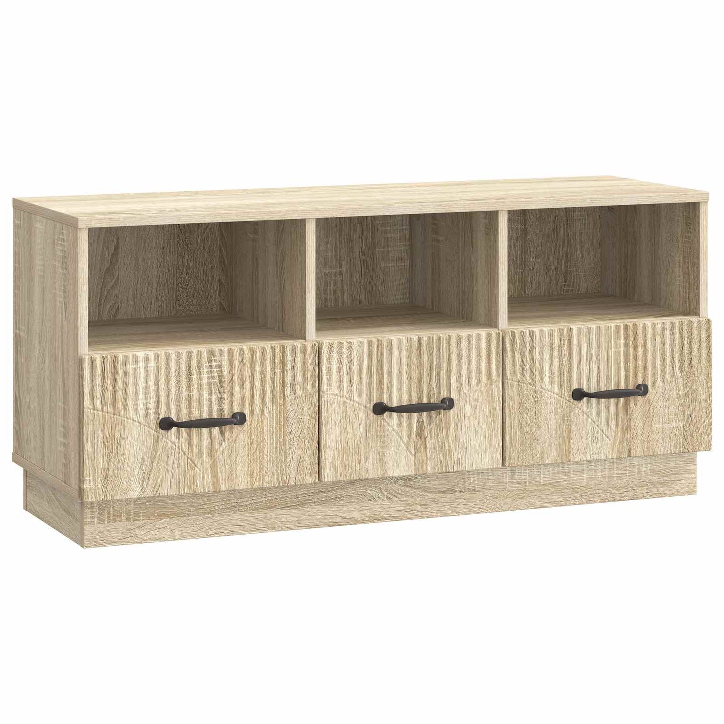 TV-kast met lade Sonoma Eiken 102 x 34,5 x 47 cm Bewerkt hout