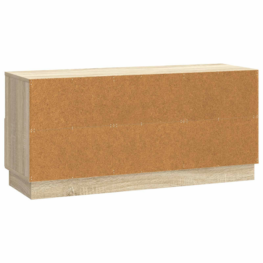 TV-kast met lade Sonoma Eiken 102 x 34,5 x 47 cm Bewerkt hout