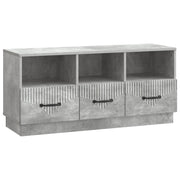TV-kast 102x34,5x47 cm betongrijs