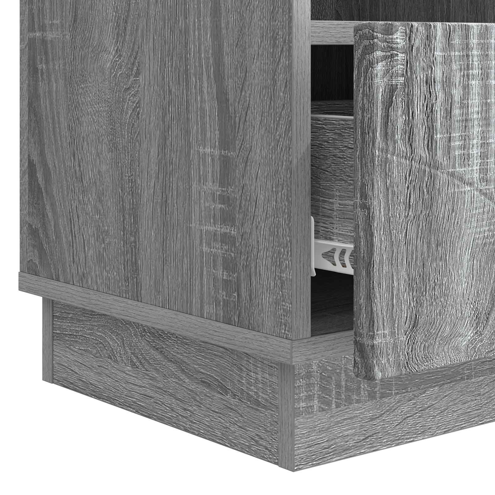 TV-kast met lade Grijs sonoma 102 x 34,5 x 47 cm Bewerkt hout