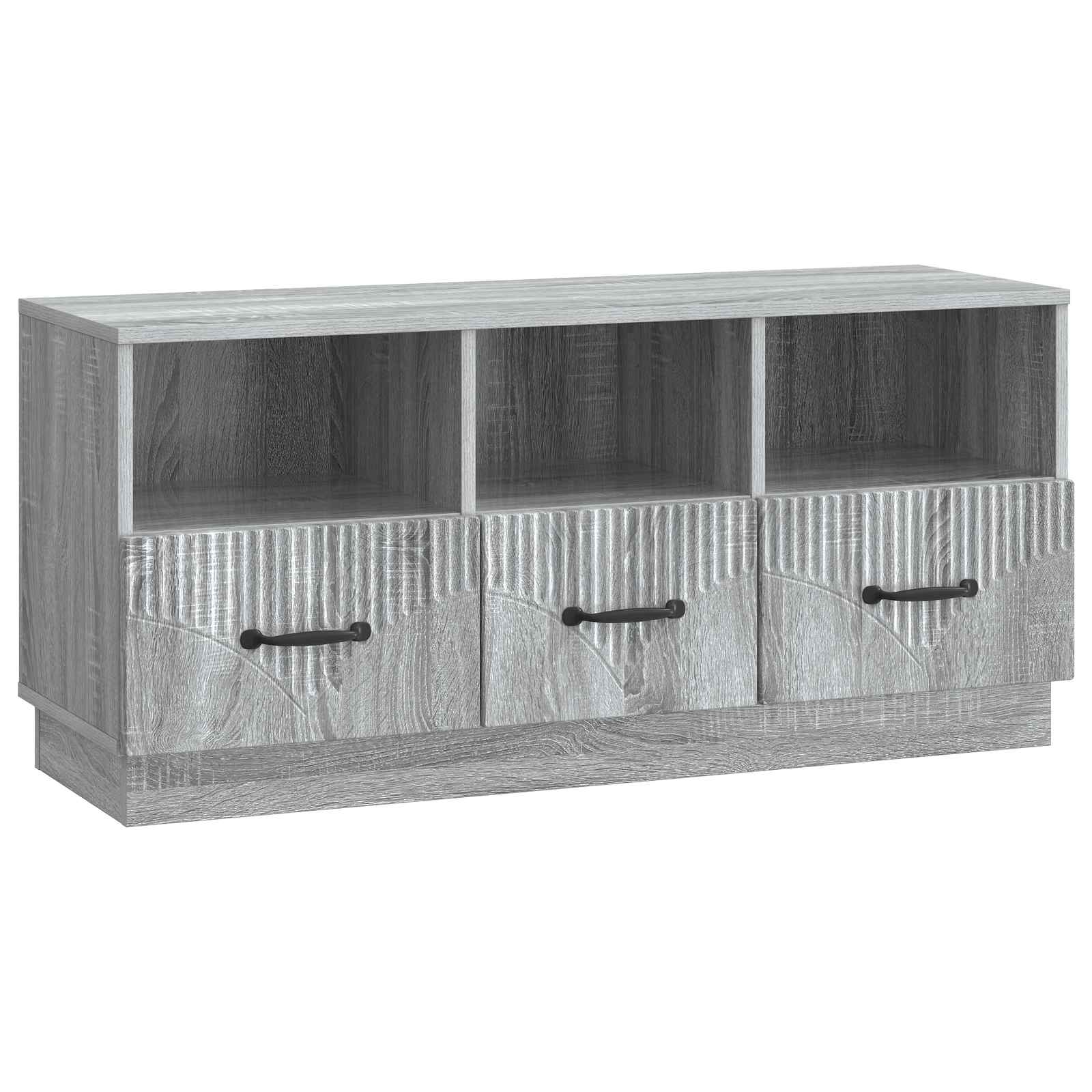 TV-kast met lade Grijs sonoma 102 x 34,5 x 47 cm Bewerkt hout