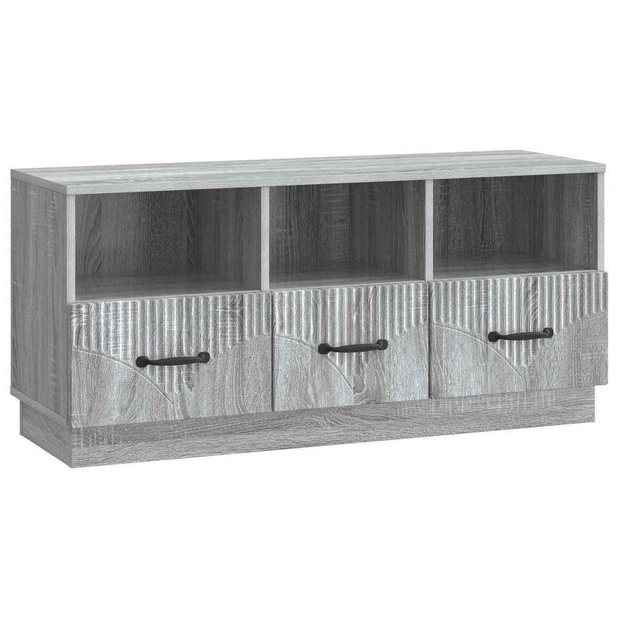 TV-kast met lade Grijs sonoma 102 x 34,5 x 47 cm Bewerkt hout