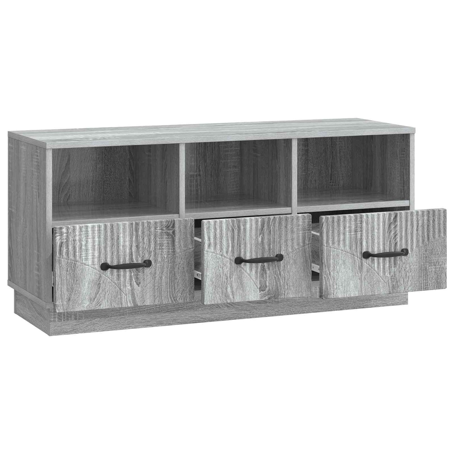 TV-kast met lade Grijs sonoma 102 x 34,5 x 47 cm Bewerkt hout