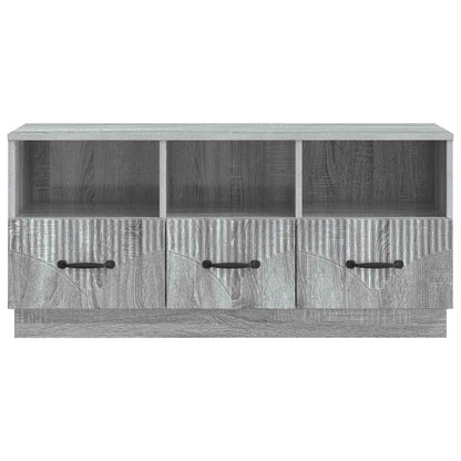 TV-kast met lade Grijs sonoma 102 x 34,5 x 47 cm Bewerkt hout