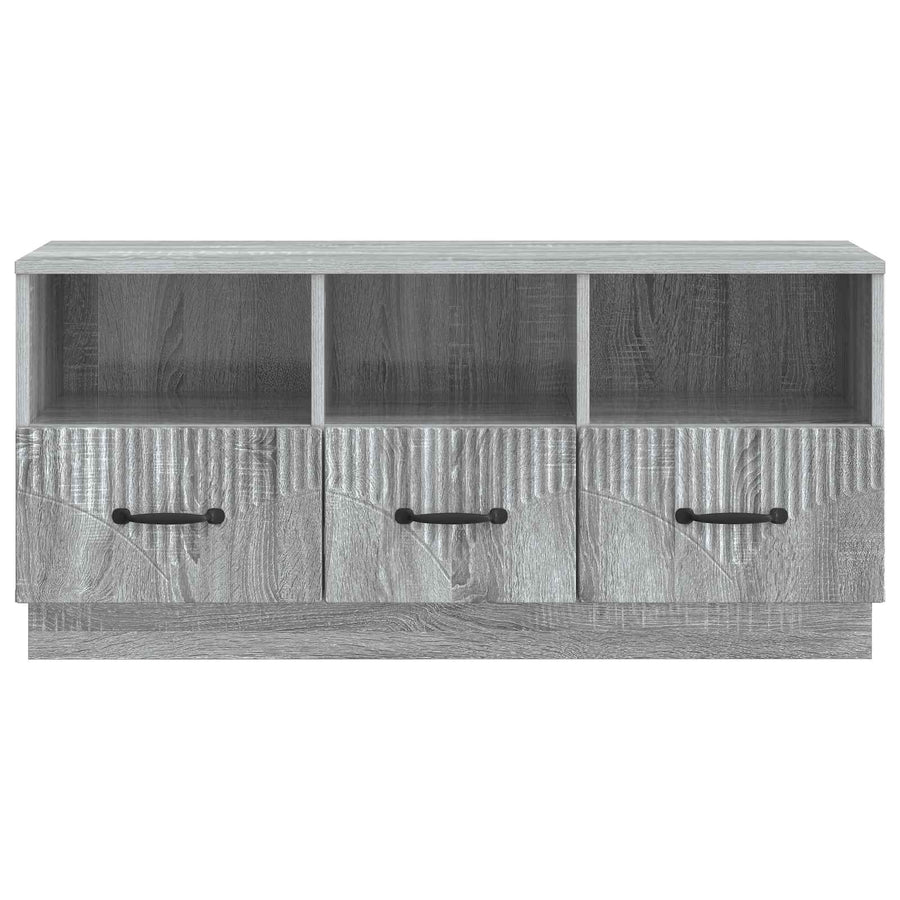 TV-kast met lade Grijs sonoma 102 x 34,5 x 47 cm Bewerkt hout