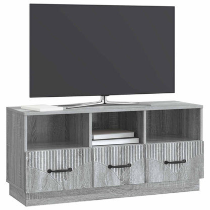 TV-kast met lade Grijs sonoma 102 x 34,5 x 47 cm Bewerkt hout