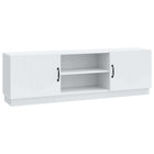 TV Cabinet White 150 x 31 x 47 cm Engineered Wood
