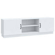 TV-kast 150x31x47 cm wit bewerkt hout