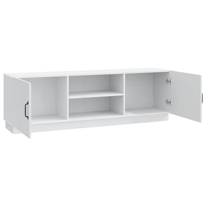 TV-kast Wit 150 x 31 x 47 cm Bewerkt hout