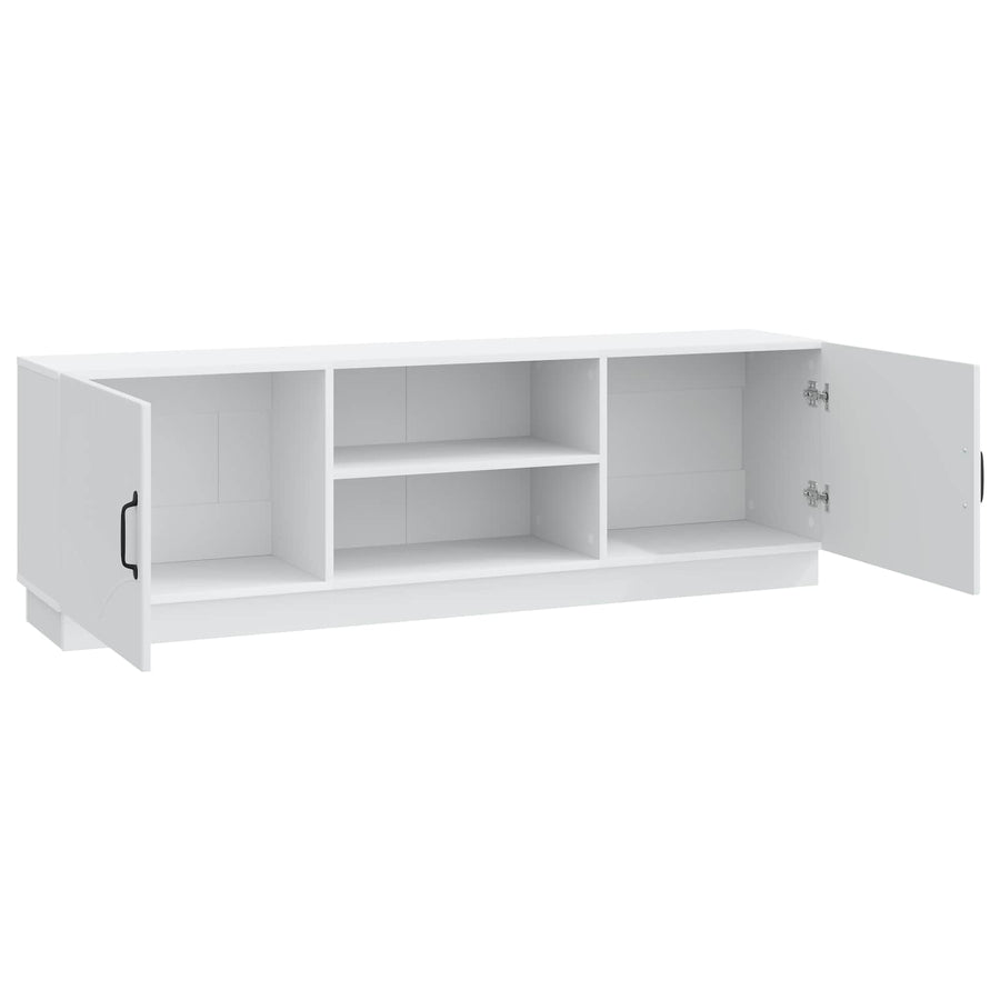 TV-kast Wit 150 x 31 x 47 cm Bewerkt hout