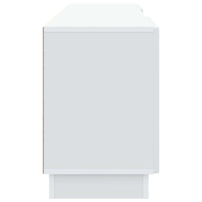 TV-kast Wit 150 x 31 x 47 cm Bewerkt hout