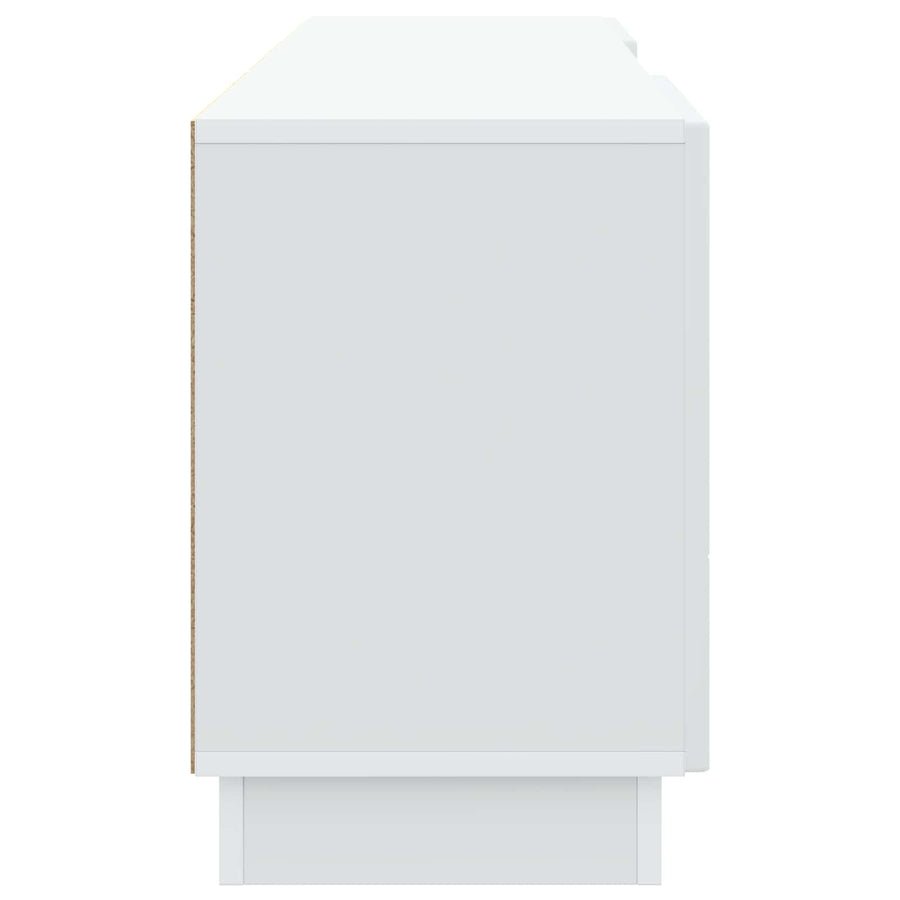 TV-kast Wit 150 x 31 x 47 cm Bewerkt hout