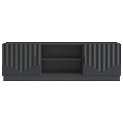 TV-kast Zwart 150 x 31 x 47 cm Bewerkt hout