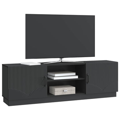 TV-kast Zwart 150 x 31 x 47 cm Bewerkt hout