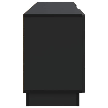 TV-kast Zwart 150 x 31 x 47 cm Bewerkt hout
