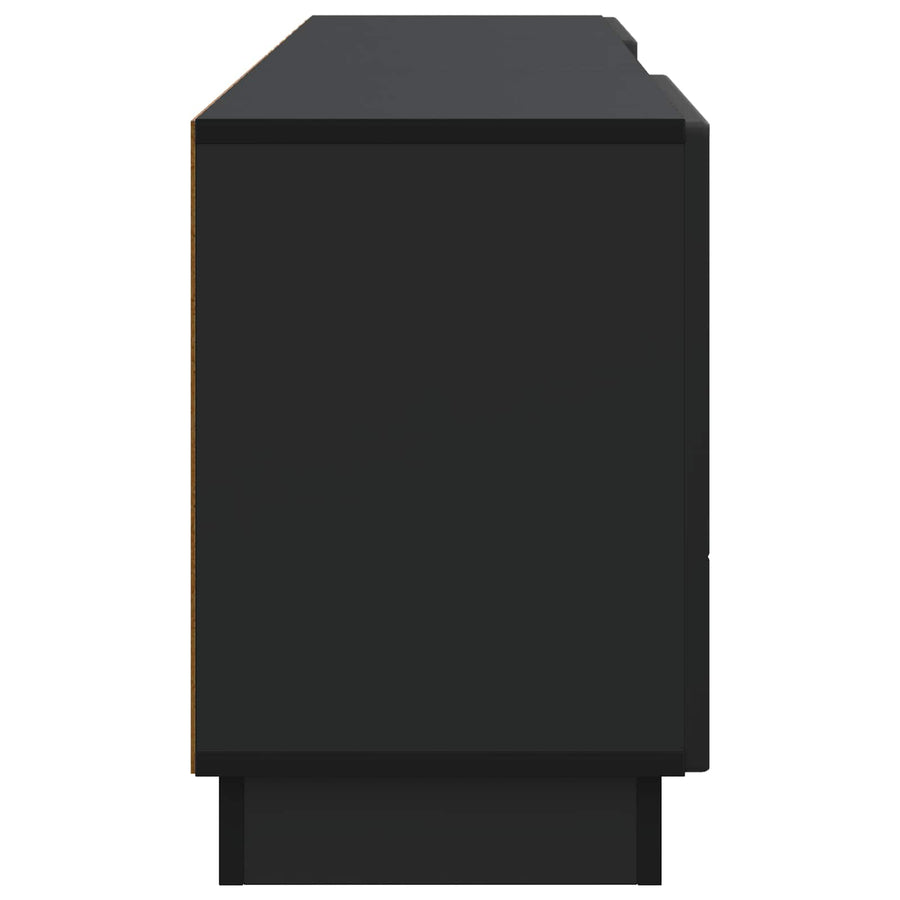 TV-kast Zwart 150 x 31 x 47 cm Bewerkt hout