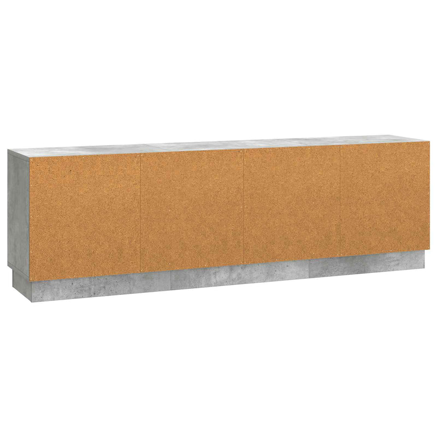 TV-kast Betongrijs 150 x 31 x 47 cm Bewerkt hout