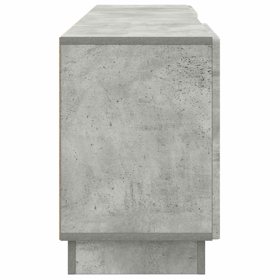 TV-kast Betongrijs 150 x 31 x 47 cm Bewerkt hout