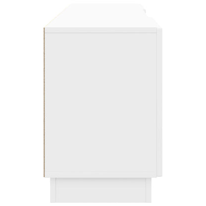 TV-kast Hoogglans Wit 150 x 31 x 47 cm Bewerkt hout