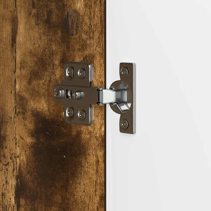 TV-kast Gerookt eiken 150 x 31 x 47 cm Bewerkt hout