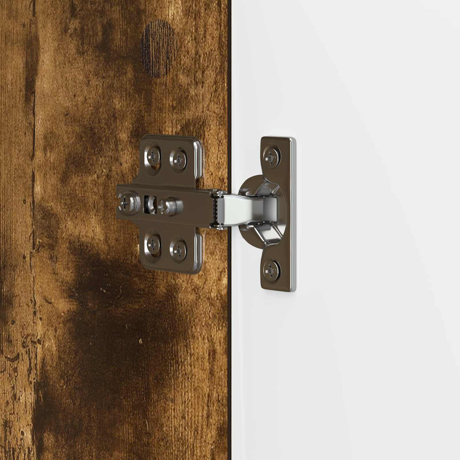 TV-kast Gerookt eiken 150 x 31 x 47 cm Bewerkt hout