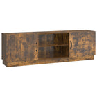 TV-kast gerookt eiken 150x31x47 cm