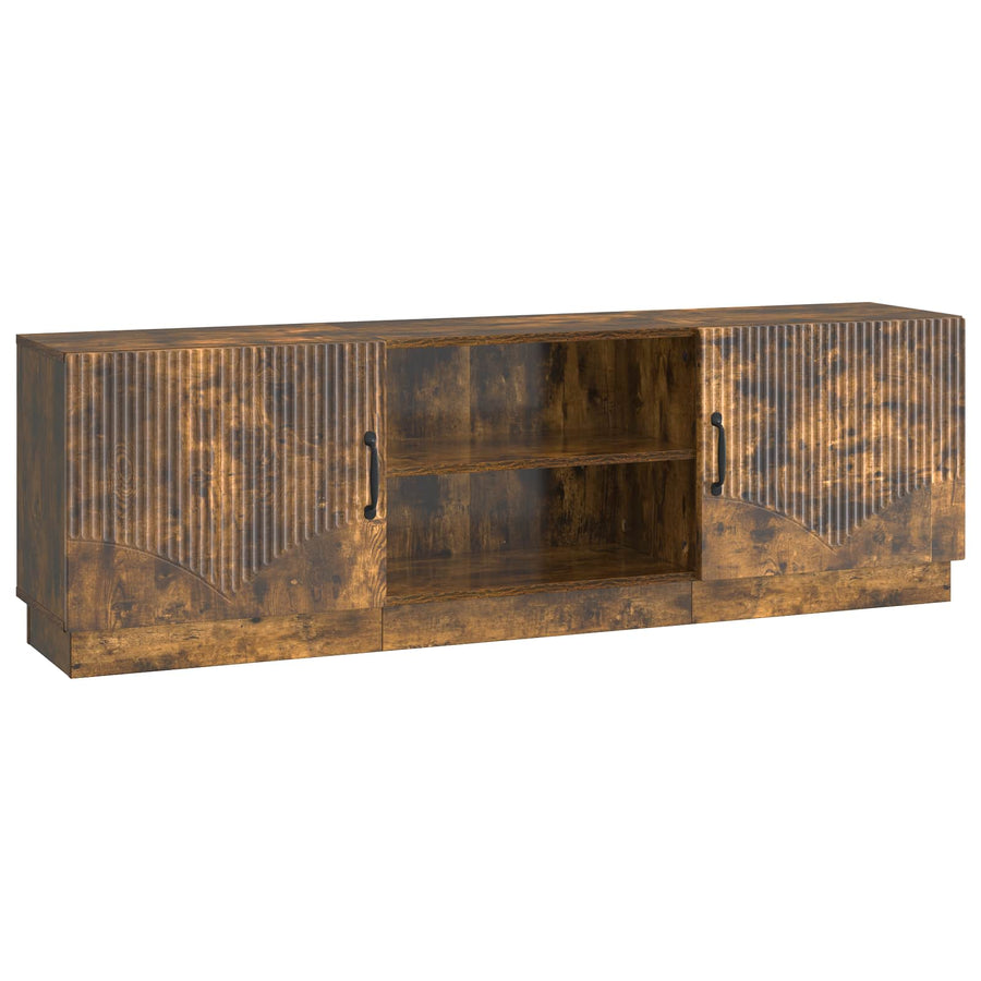 TV-kast Gerookt eiken 150 x 31 x 47 cm Bewerkt hout
