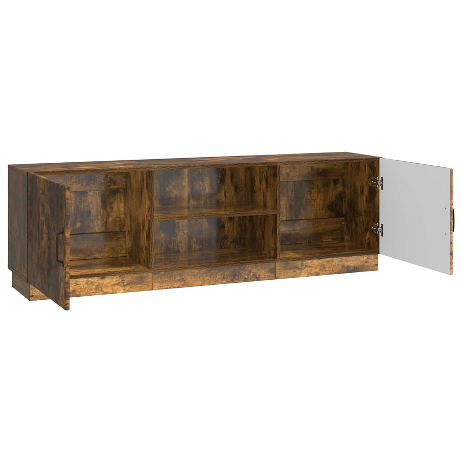 TV-kast Gerookt eiken 150 x 31 x 47 cm Bewerkt hout