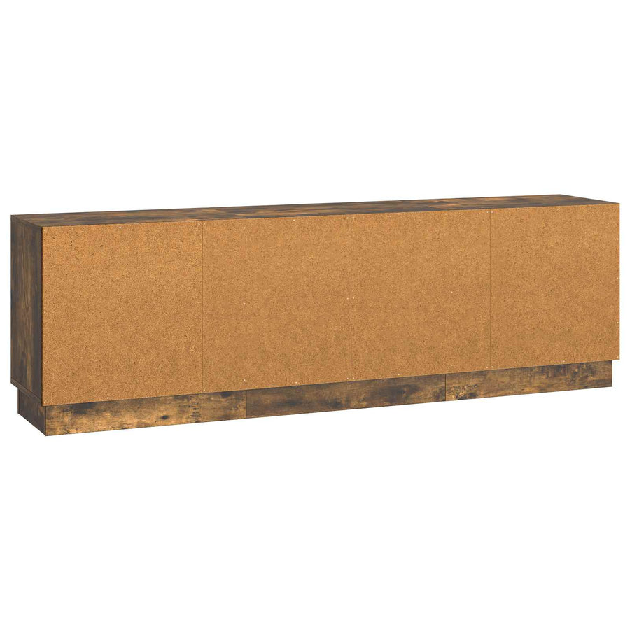 TV-kast Gerookt eiken 150 x 31 x 47 cm Bewerkt hout