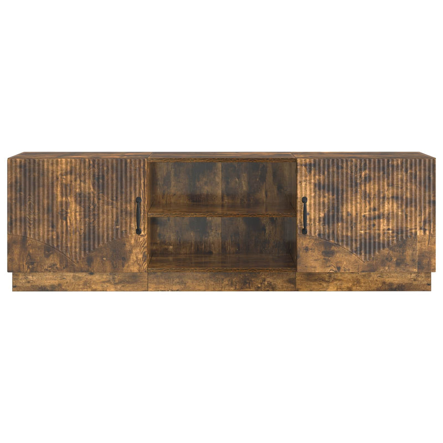 TV-kast Gerookt eiken 150 x 31 x 47 cm Bewerkt hout