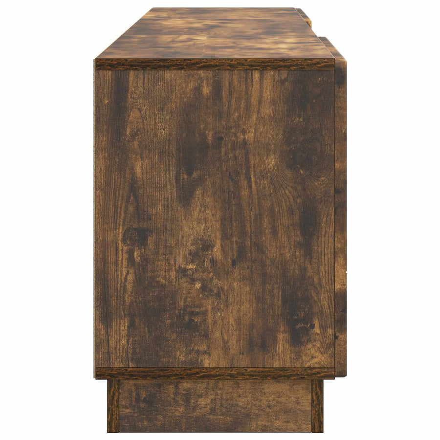 TV-kast Gerookt eiken 150 x 31 x 47 cm Bewerkt hout