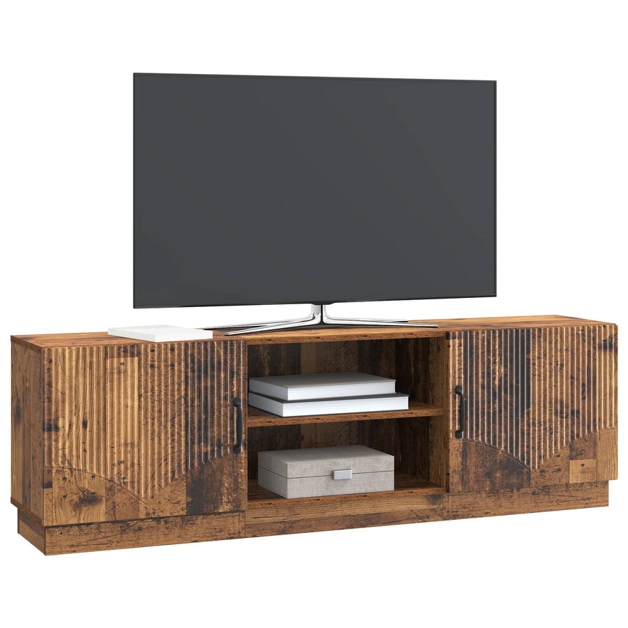 TV-kast Oud hout 150 x 31 x 47 cm Bewerkt hout